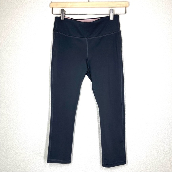 Marika Sport Women's Cropped Leggings Tights Blue Small Training - Picture 9 of 11